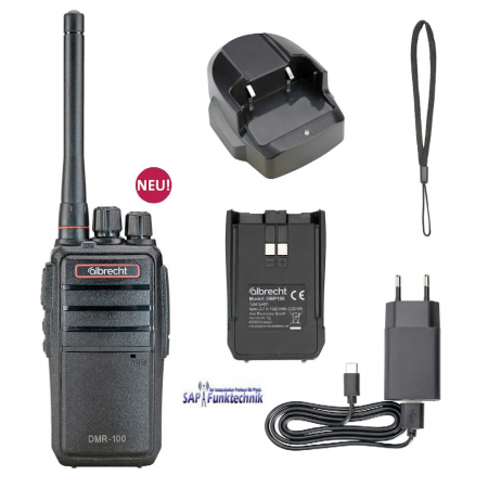 Albrecht DMR-100 digitales Funkgerät + PMR446